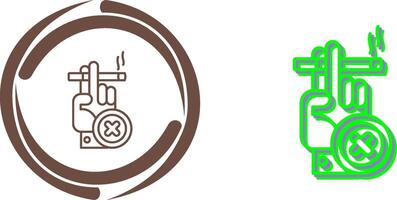 Quit Smoking Icon Design vector