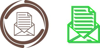 Mail Icon Design vector