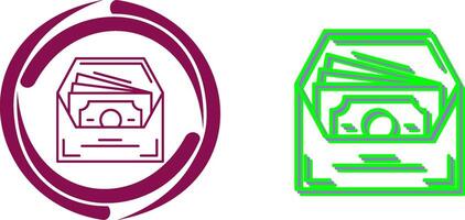 Salary Icon Design vector