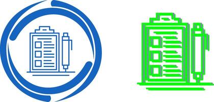 Check List Icon Design vector