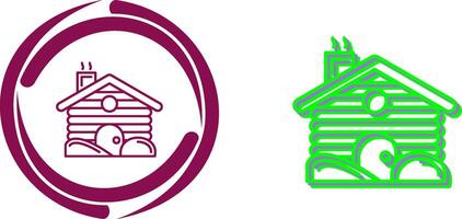 Cabin Icon Design vector