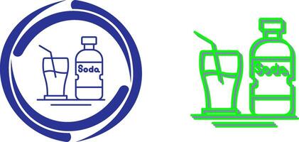 soda icono diseño vector