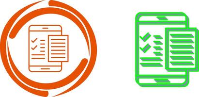 Check List Icon Design vector
