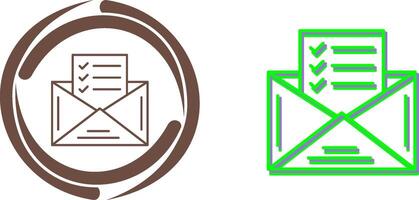 Check List Icon Design vector