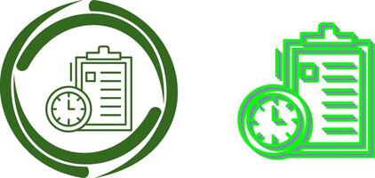Time Management Icon Design vector
