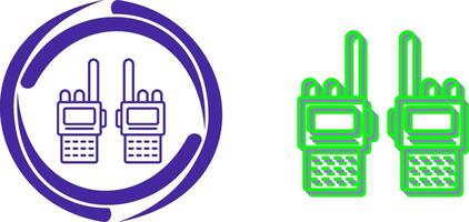 Walkie Talkie Icon Design vector