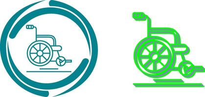 Wheel Chair Icon Design vector