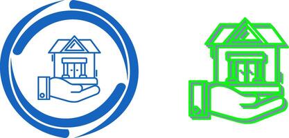 House Protection Icon Design vector