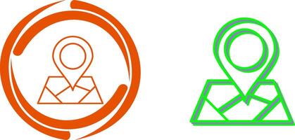 Map Icon Design vector