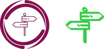 Direction Icon Design vector