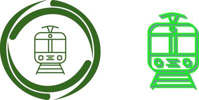 Tram Icon Design vector