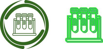 Test Tube Icon Design vector