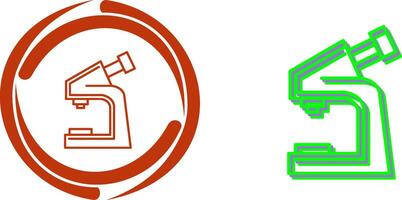 Microscope Icon Design vector