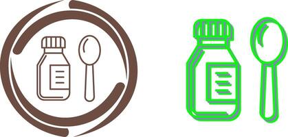 Syrup Icon Design vector