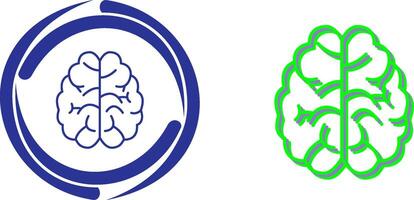 Brain Icon Design vector