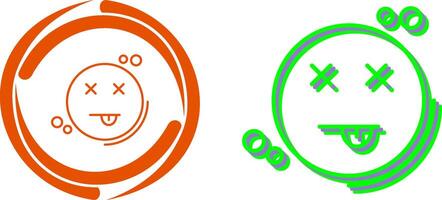 Dead Icon Design vector