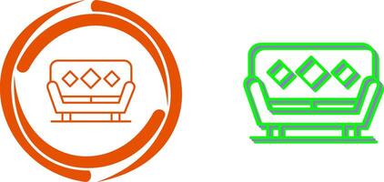Sofa Icon Design vector