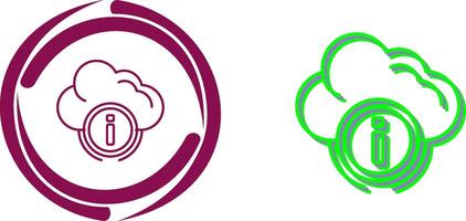 Cloud Computing Icon Design vector