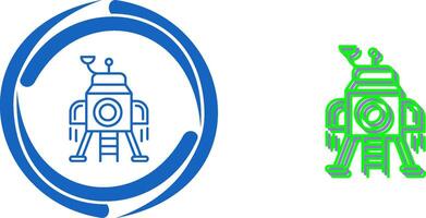 Lander Icon Design vector