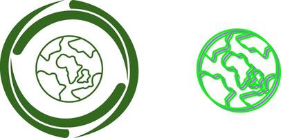 Earth Icon Design vector