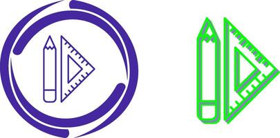 Set Square Icon Design vector