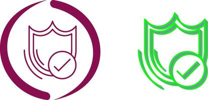 Shield Icon Design vector