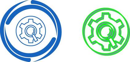 Research Icon Design vector