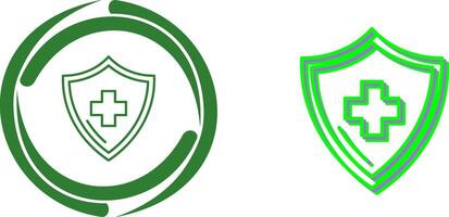 Health Protection Icon Design vector