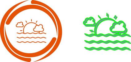 Sea Icon Design vector