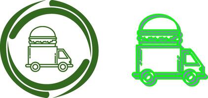 Fast Food Truck Icon Design vector