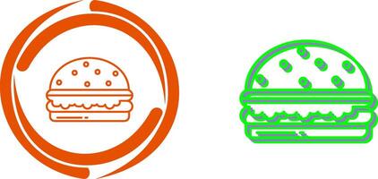 diseño de icono de hamburguesa vector