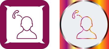 Unique Strategy Connsultation Icon Design vector