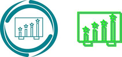 Rating Icon Design vector