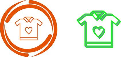 T Shirt Icon Design vector