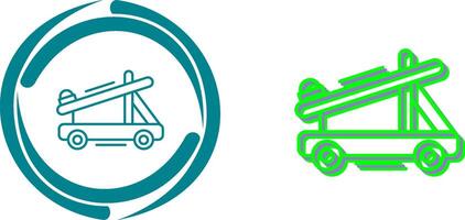 Catapult Icon Design vector