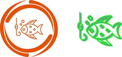 Fishing Icon Design vector