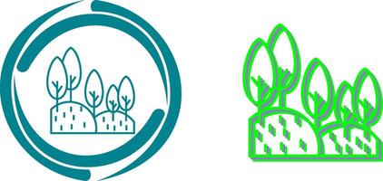 Forest Icon Design vector