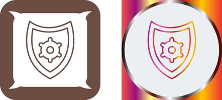 Security Settings Icon Design vector