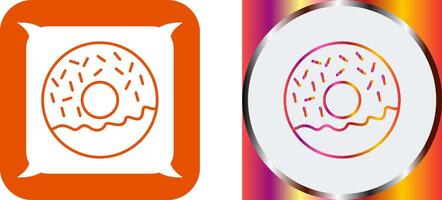 Doughnut Icon Design vector