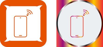 Unique Connected Device Icon Design vector