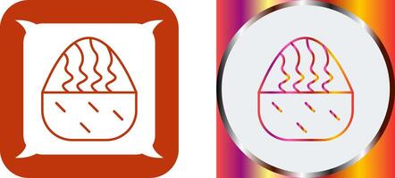Cream Muffin Icon Design vector
