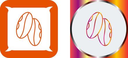 Coffee Grain Icon Design vector