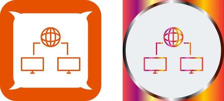 Unique Internet Connectivity Icon Design vector
