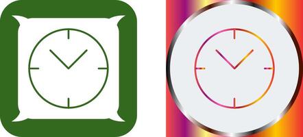 único reloj icono diseño vector