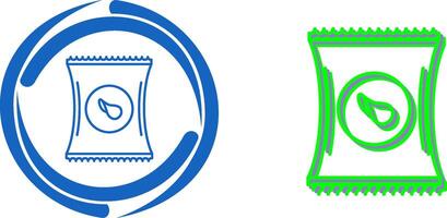 Chips Icon Design vector