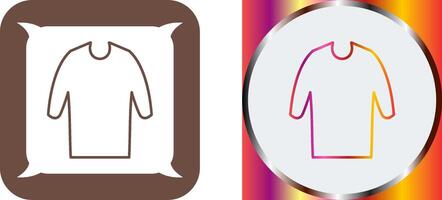 Casual Shirt Icon Design vector