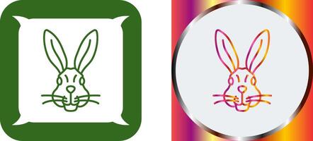 Rabbit Icon Design vector