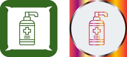 Antiseptic Icon Design vector