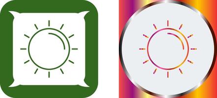 Sun Icon Design vector