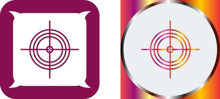 Unique Target Icon Design vector